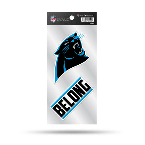 Panthers - Cr Double Up Die Cut Sticker