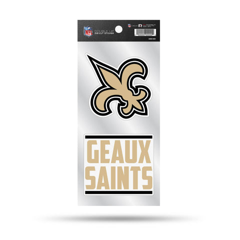 Saints Double Up Die Cut Sticker