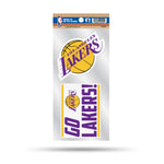 Lakers Double Up Die Cut Sticker