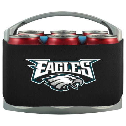 Philadelphia Eagles Cooler With Neoprene Sleeve And Freezer Component
