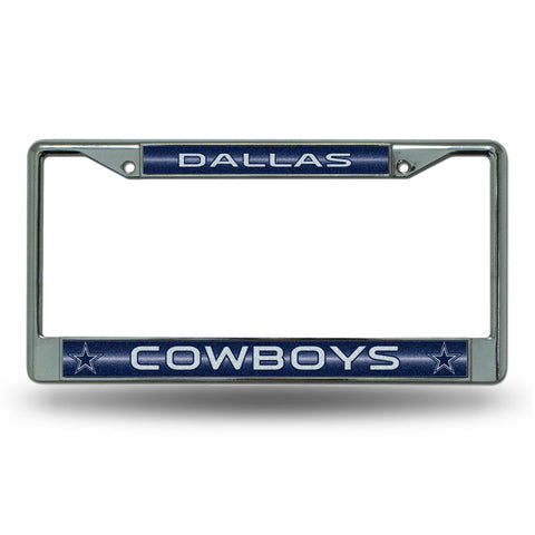 Cowboys Bling Chrome Frame