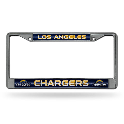 Los Angeles Chargers Bling Chrome Frame