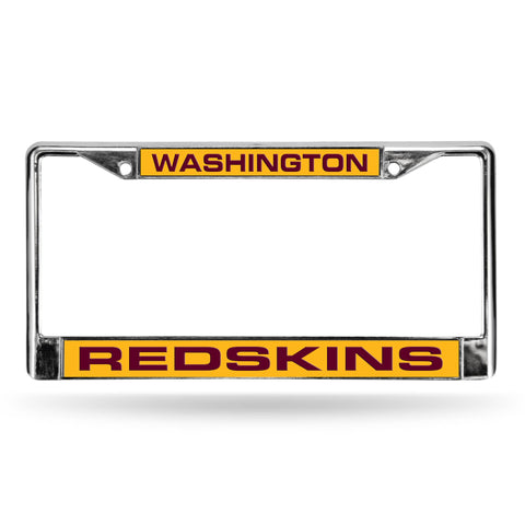 Redskins Gold/Maroon Laser Chrome Frame