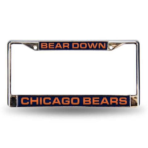 Bears "Bear Down" Laser Chrome Frame