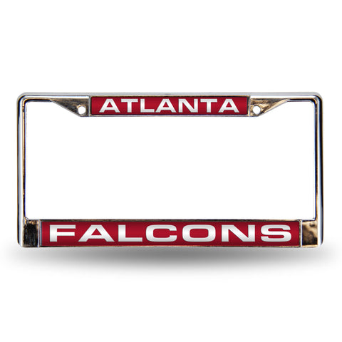 Falcons Red Laser Chrome Frame