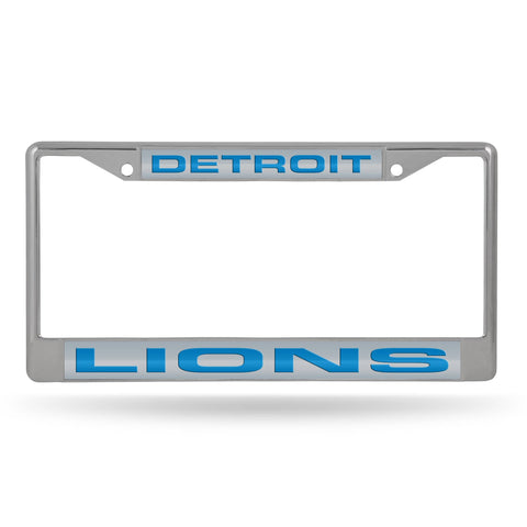 Detroit Lions  Laser Chrome Frame