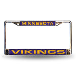 Vikings Purple Laser Chrome Frame
