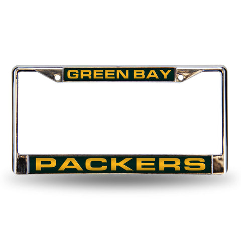 Packers Green Laser Chrome Frame