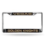Las Vegas Golden Knights Laser Chrome Frame
