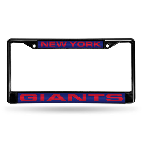 New York Giants Black Laser Chrome Frame