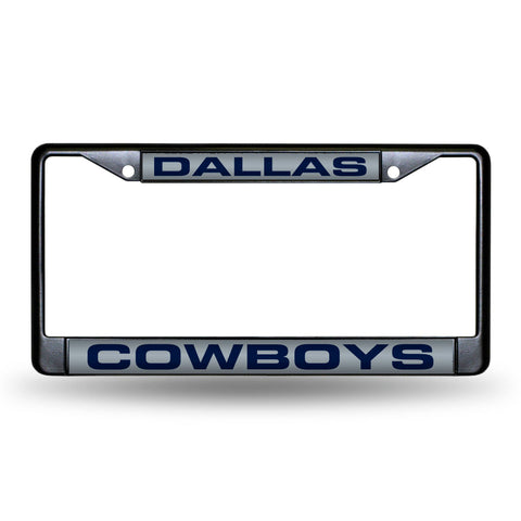 Dallas Cowboys Black Laser Chrome Frame