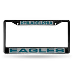 Philadelphia Eagles Black Laser Chrome Frame