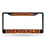 Cincinnati Bengals Black Laser Chrome Frame
