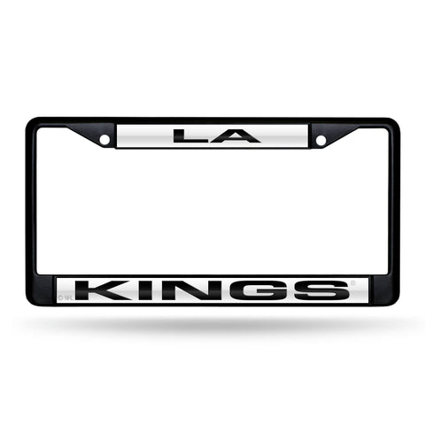 Los Angeles Kings Black Laser Chrome Frame