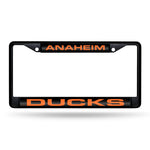Anaheim Ducks Black Laser Chrome Frame