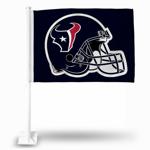 Houston Texans Helmet Car Flag - Blue
