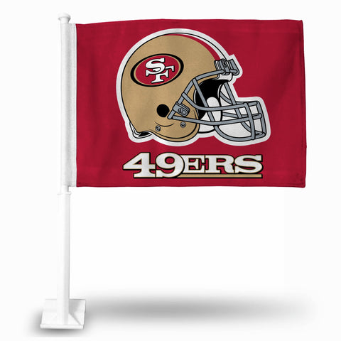 San Francisco 49Er'S Car Flag Helmet