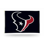 Houston Texans 3 X 5 Banner Flag (Navy)