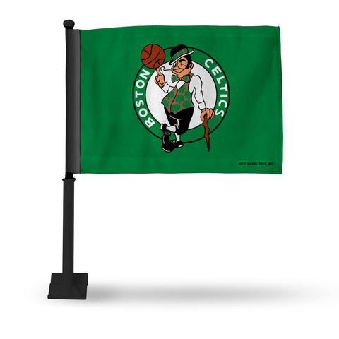 Celtics Car Flag - Black Pole