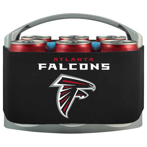Atlanta Falcons Cooler With Neoprene Sleeve And Freezer Component