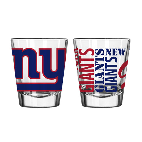 New York Giants 2Oz Spirit Shot Glasses