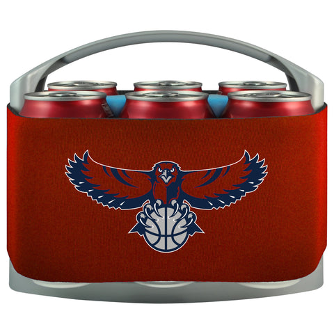 Atlanta Hawks Cooler With Neoprene Sleeve And Freezer Component