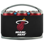 Miami Heat Cooler With Neoprene Sleeve And Freezer Component