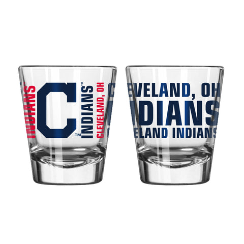Cleveland Indians 2Oz Spirit Shot Glasses