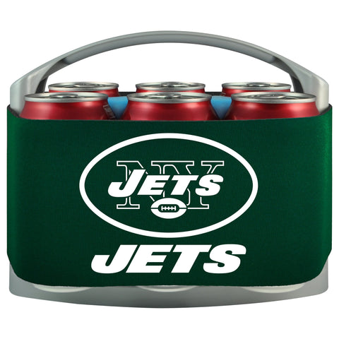 New York Jets Cooler With Neoprene Sleeve And Freezer Component
