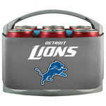Detroit Lions Cooler With Neoprene Sleeve And Freezer Component