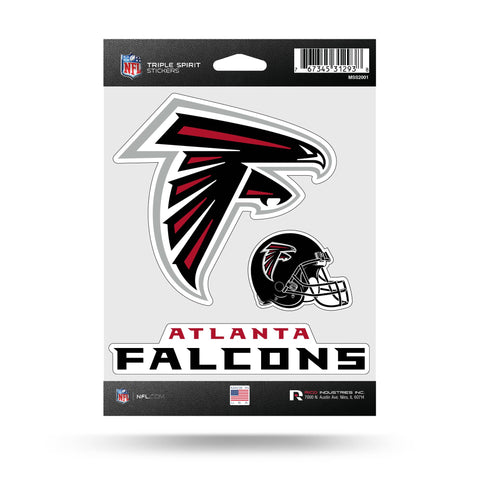 Falcons Triple Spirit Stickers