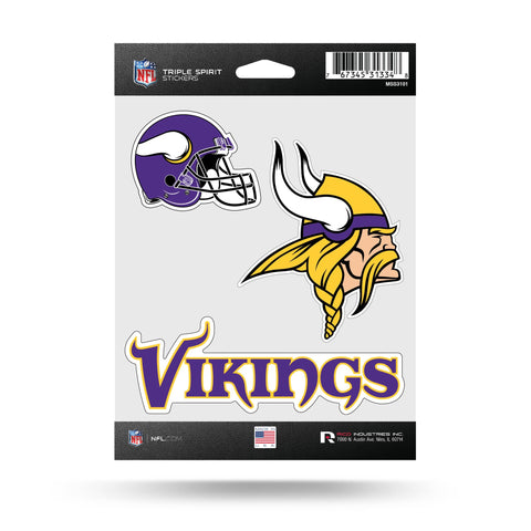 Vikings Triple Spirit Stickers