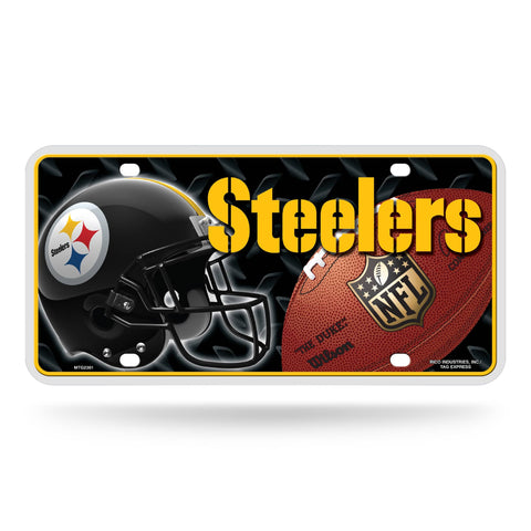 Steelers Primary Logo Metal Tag