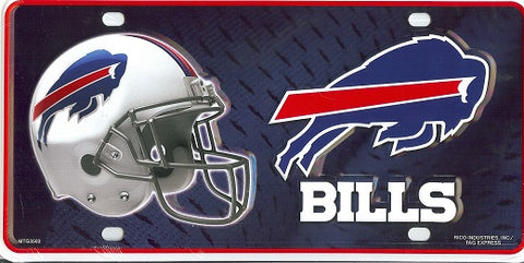 Buffalo Bills Primary Logo Metal Tag