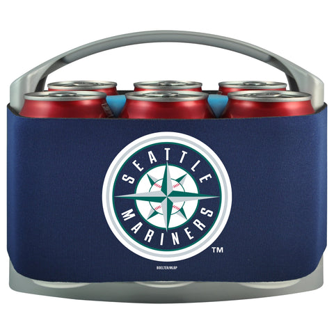 Seattle Mariners Cooler With Neoprene Sleeve And Freezer Component