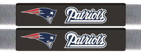 New England Patriots Leather Seat Belt Pads