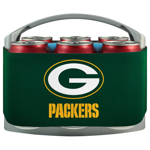 Green Bay Packers Cooler With Neoprene Sleeve And Freezer Component