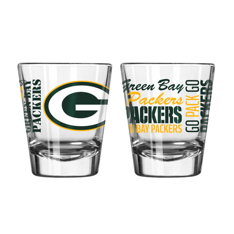 Green Bay Packers 2Oz Spirit Shot Glasses