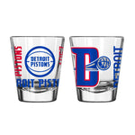 Detroit Pistons 2Oz Spirit Shot Glasses