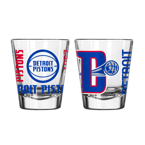 Detroit Pistons 2Oz Spirit Shot Glasses