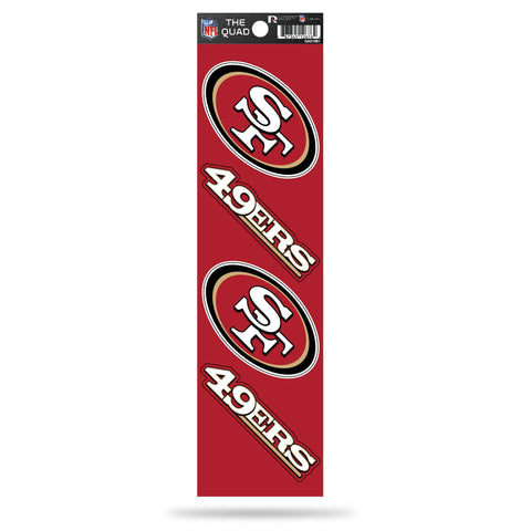 49Ers The Quad Decal