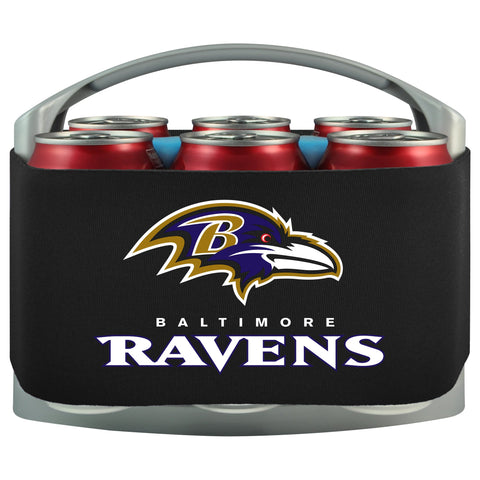 Baltimore Ravens Cooler With Neoprene Sleeve And Freezer Component