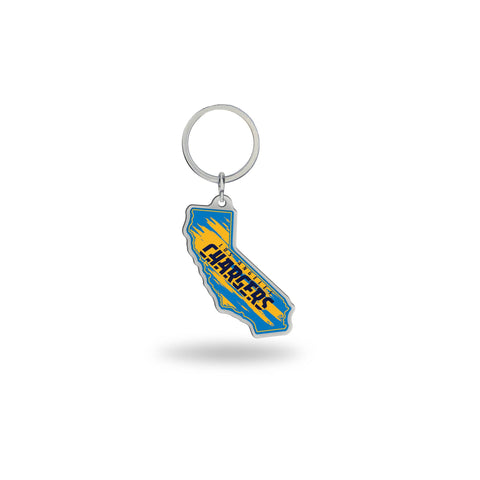 Chargers - California State Shaped Keychain