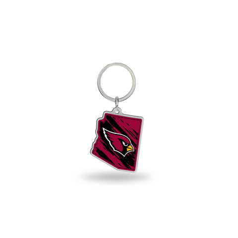 Cardinals - Az - Arizona State Shaped Keychain