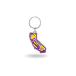 Lakers - California State Shaped Keychain