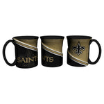 New Orleans Saints 18Oz Sculpted Ceramic Twist Mugs