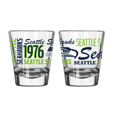 Seattle Seahawks 2Oz Spirit Shot Glasses