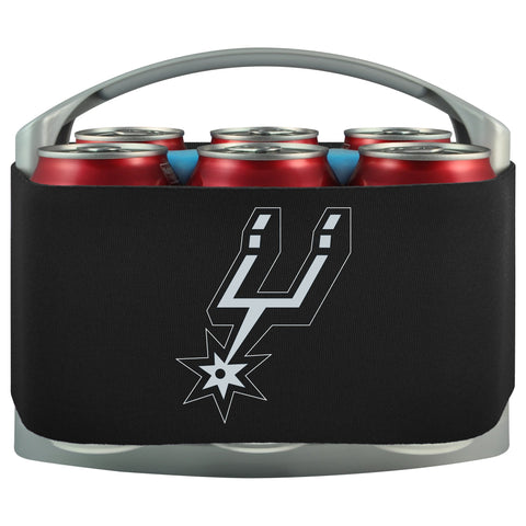 San Antonio Spurs Cooler With Neoprene Sleeve And Freezer Component