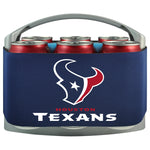 Houston Texans Cooler With Neoprene Sleeve And Freezer Component