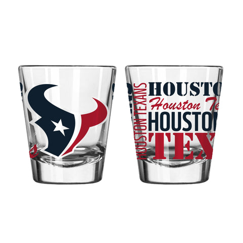 Houston Texans 2Oz Spirit Shot Glasses